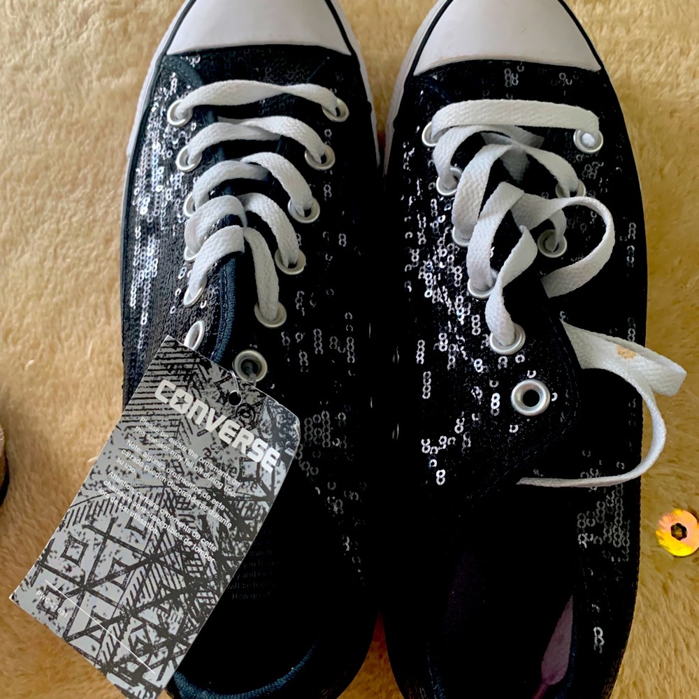 Sequin Converse